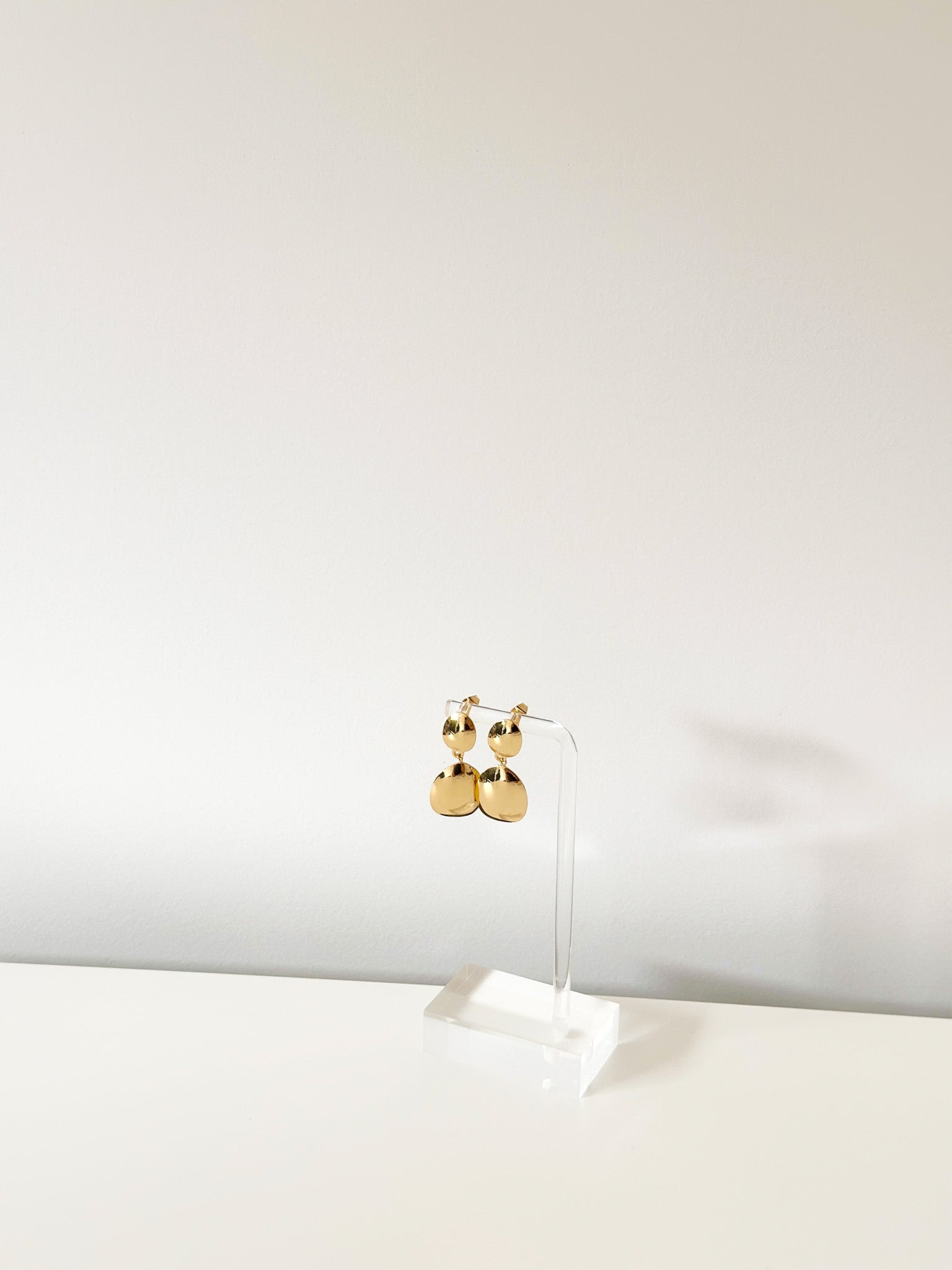 Golden Aura Drop Earrings - Jas | Gold Earring - Jas | Perfect On You
