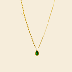 Green Tear Necklace - JAS - Jas | Perfect On You