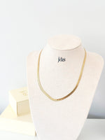 Herringbone chain Necklace - Jas | Gold & silver necklace - Jas | Perfect On You