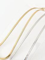 Herringbone chain Necklace - Jas | Gold & silver necklace - Jas | Perfect On You