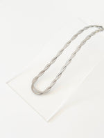 Herringbone Duo Necklace - JAS | Silver necklace - Jas | Perfect On You