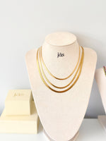 Herringbone Necklace - JAS | Gold necklace - Jas | Perfect On You