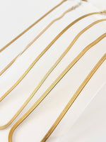 Herringbone Necklace - JAS | Gold necklace - Jas | Perfect On You