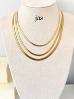 Herringbone Necklace - JAS | Gold necklace - Jas | Perfect On You