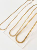 Herringbone Necklace - JAS | Gold necklace - Jas | Perfect On You