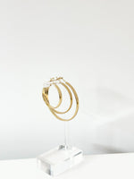 Isla Wide Hoops - Jas | Hoop Earrings - Jas | Perfect On You