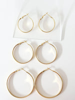 Isla Wide Hoops - Jas | Hoop Earrings - Jas | Perfect On You