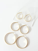 Isla Wide Hoops - Jas | Hoop Earrings - Jas | Perfect On You