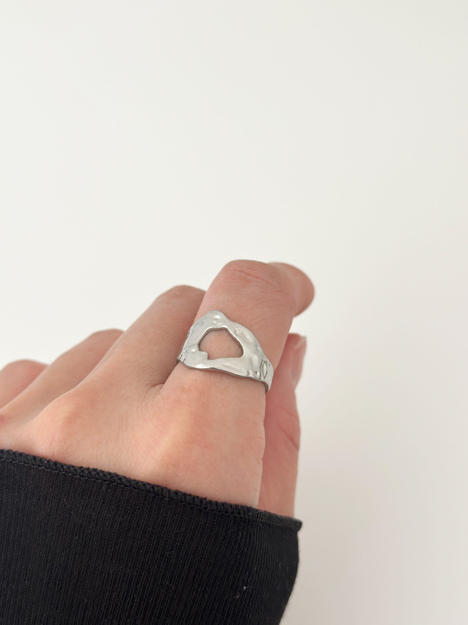 Lava Flow Ring - Jas | Gold & silver ring - Jas | Perfect On You