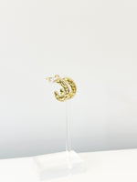 Lea Wave Hoops - Jas | Hoop Earrings - Jas | Perfect On You