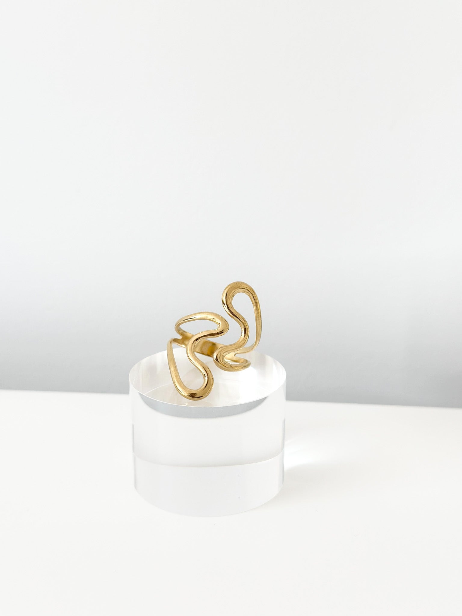 Liquid Muse Ring - Jas | Gold & silver ring - Jas | Perfect On You