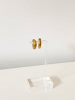 Luxe Curve Hoops - Jas | Gold Earring - Jas | Perfect On You