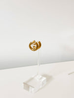 Luxe Curve Hoops - Jas | Gold Earring - Jas | Perfect On You