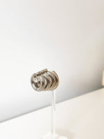 Luxe Curve Hoops - Jas | Silver Earring - Jas | Perfect On You