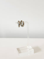 Luxe Curve Hoops - Jas | Silver Earring - Jas | Perfect On You