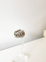 Luxe Curve Hoops - Jas | Silver Earring - Jas | Perfect On You