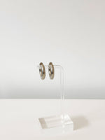 Luxe Curve Hoops - Jas | Silver Earring - Jas | Perfect On You