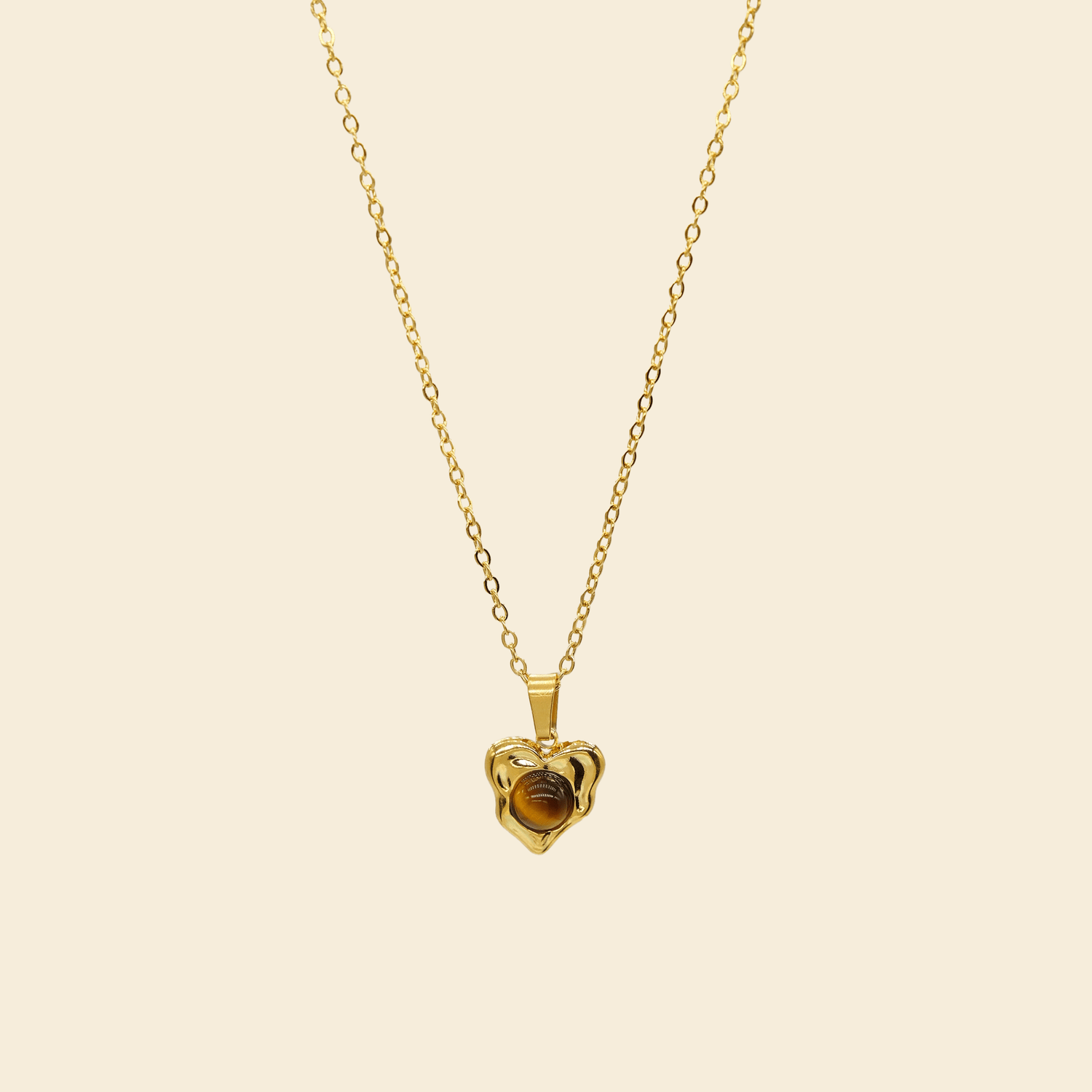 Lydia Necklace [Brown] - JAS - Jas | Perfect On You