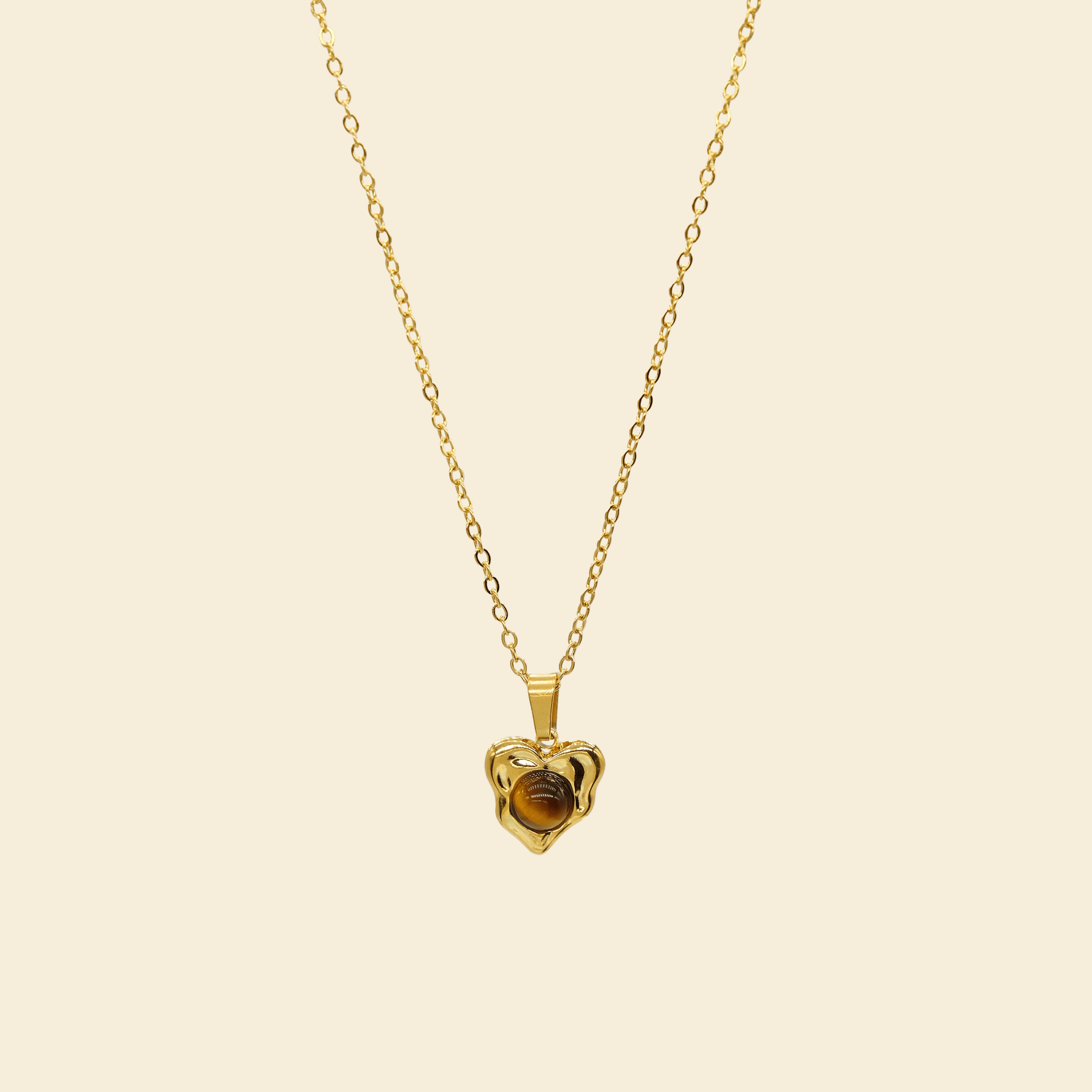 Lydia Necklace [Brown] - JAS - Jas | Perfect On You