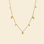 Mini Cube Crystal Necklace - JAS - Jas | Perfect On You