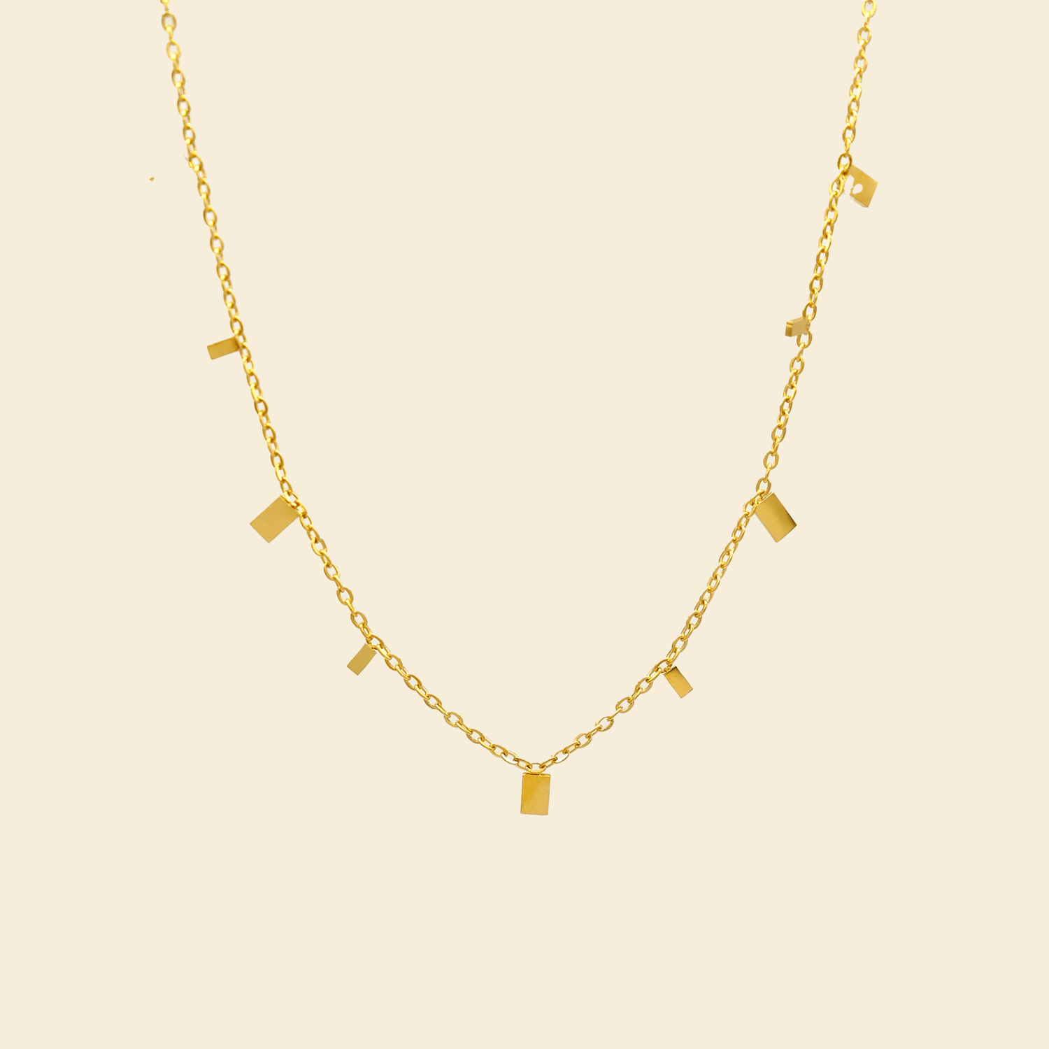 Mini cube Necklace - JAS - Jas | Perfect On You