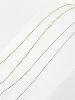 Mirror Chain Necklace - Jas | Gold & silver necklace - Jas | Perfect On You