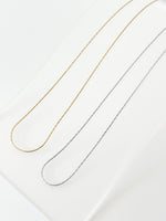 Mirror Chain Necklace - Jas | Gold & silver necklace - Jas | Perfect On You