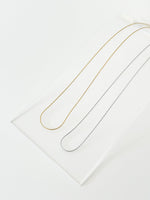 Mirror Chain Necklace - Jas | Gold & silver necklace - Jas | Perfect On You