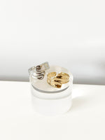 Molten Glow Ring - Jas | Gold & silver ring - Jas | Perfect On You