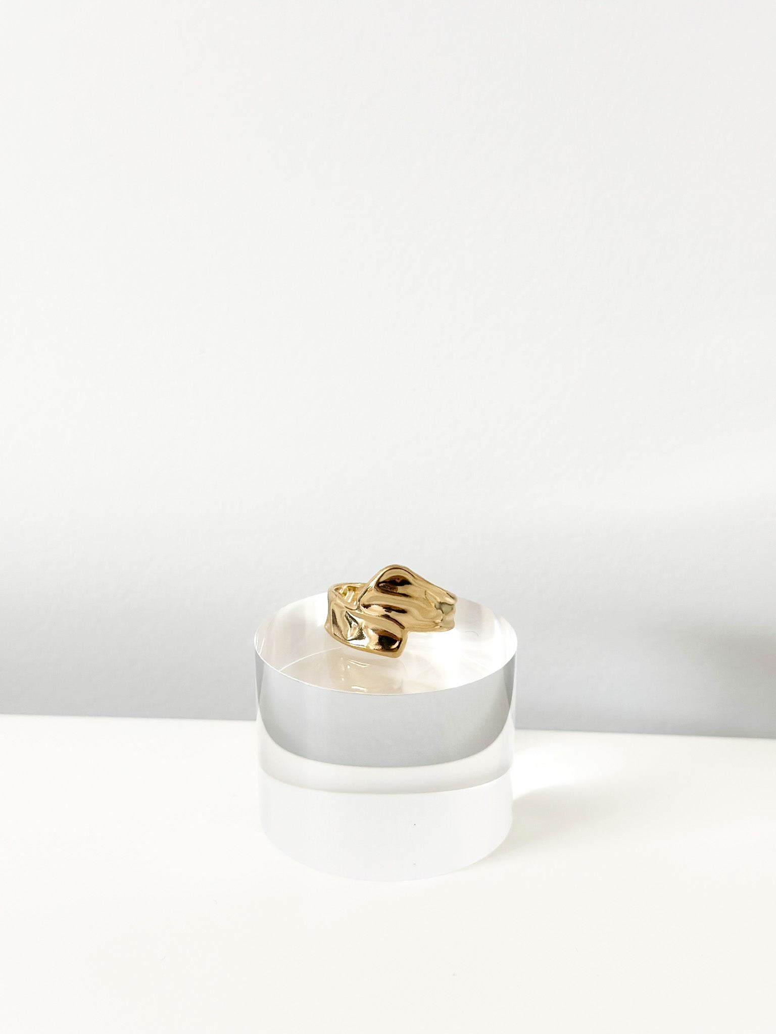 Molten Glow Ring - Jas | Gold & silver ring - Jas | Perfect On You