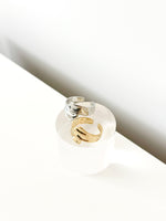 Molten Glow Ring - Jas | Gold & silver ring - Jas | Perfect On You