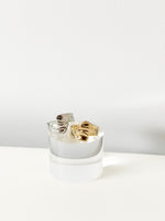 Molten Glow Ring - Jas | Gold & silver ring - Jas | Perfect On You