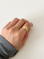 Molten Glow Ring - Jas | Gold & silver ring - Jas | Perfect On You