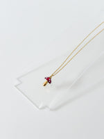 Mushroom Necklace - Jas | Gold necklace - Jas | Perfect On You