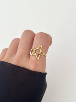 Nova Star Ring - Jas | Gold Ring - Jas | Perfect On You