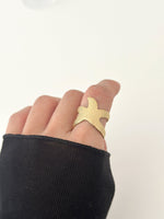 Ocean Embrace Ring - Jas | Gold & silver ring - Jas | Perfect On You