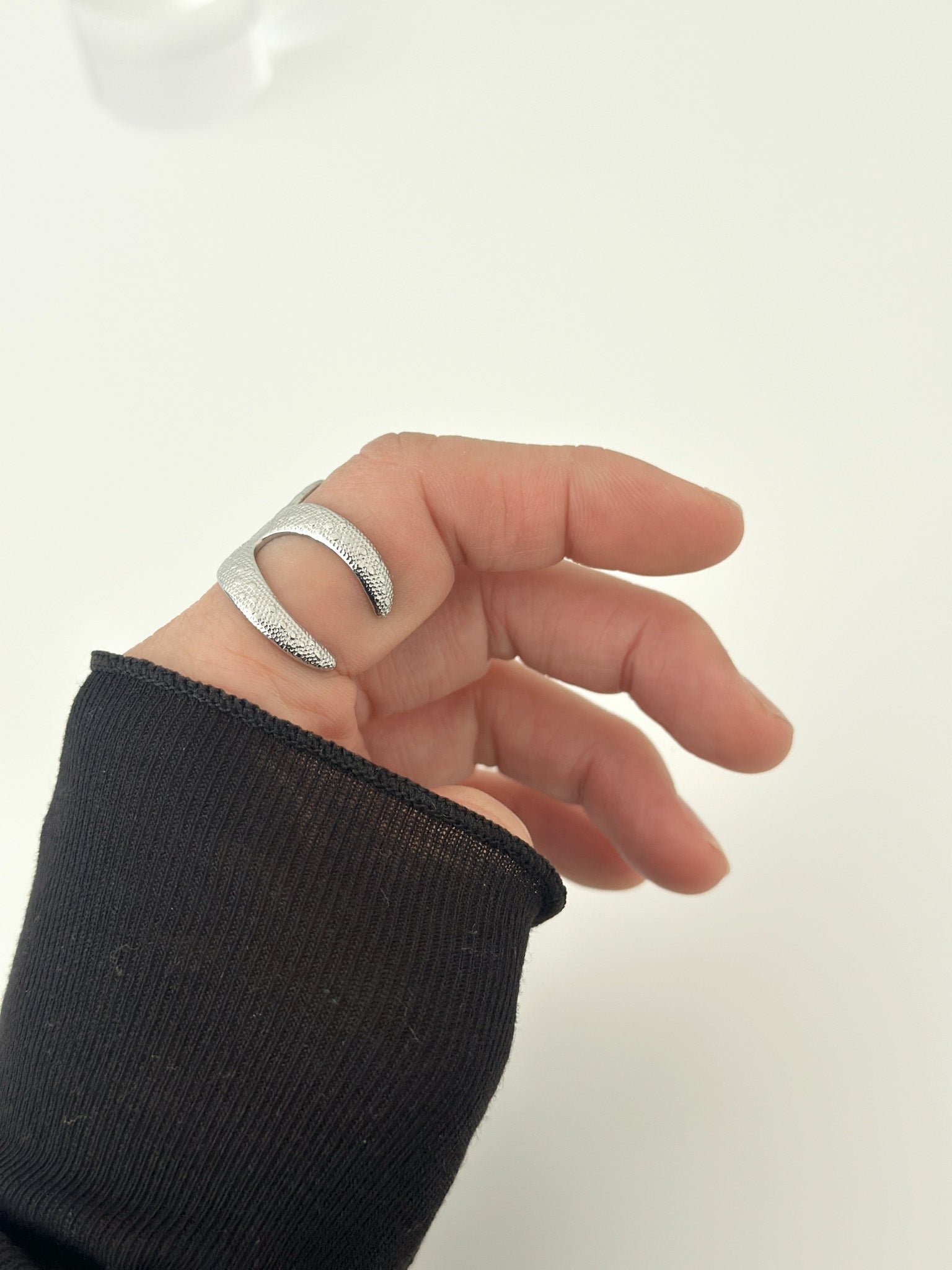 Ocean Embrace Ring - Jas | Gold & silver ring - Jas | Perfect On You