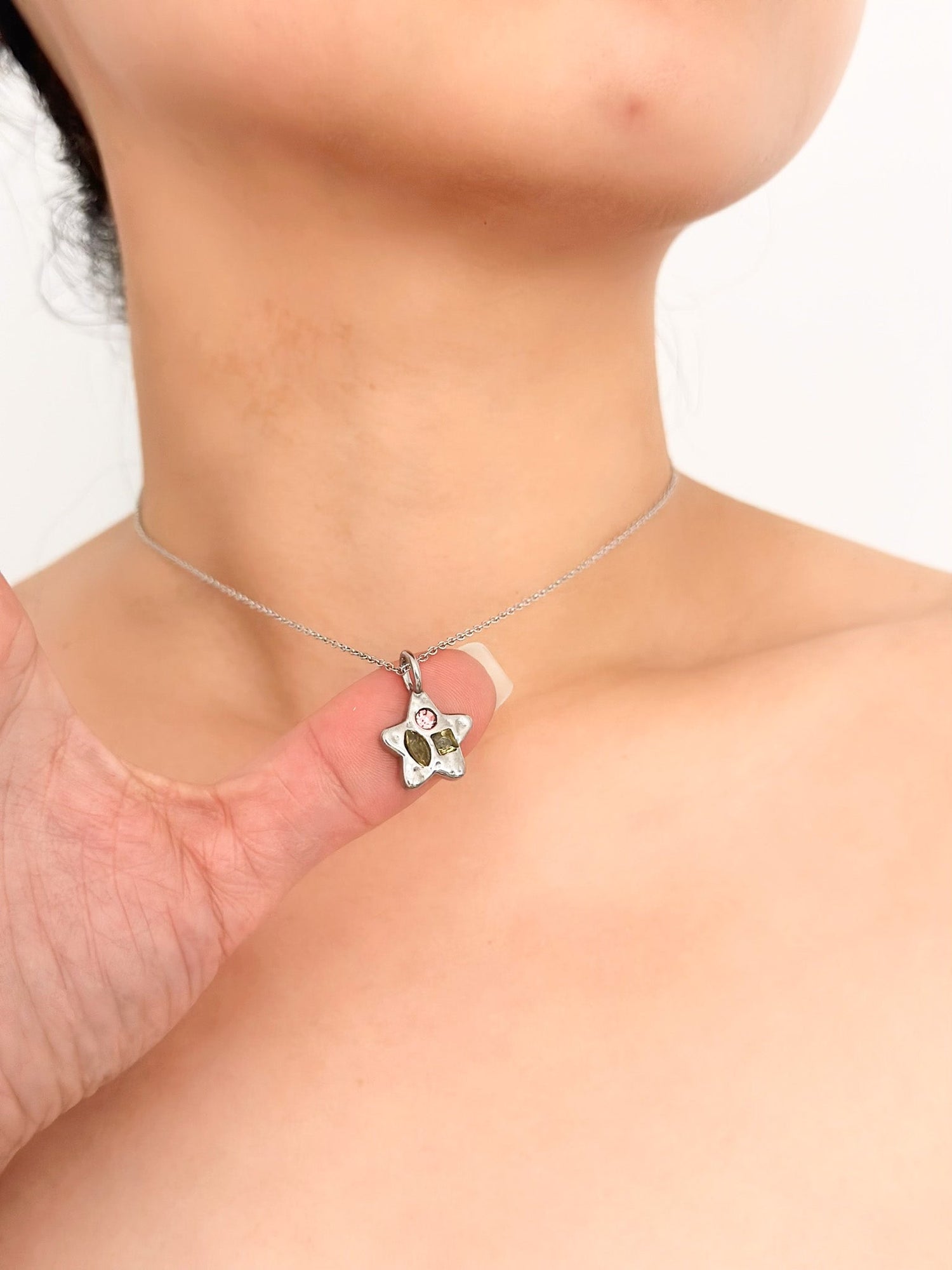 Ocean Heart - JAS | Silver necklace - Jas | Perfect On You