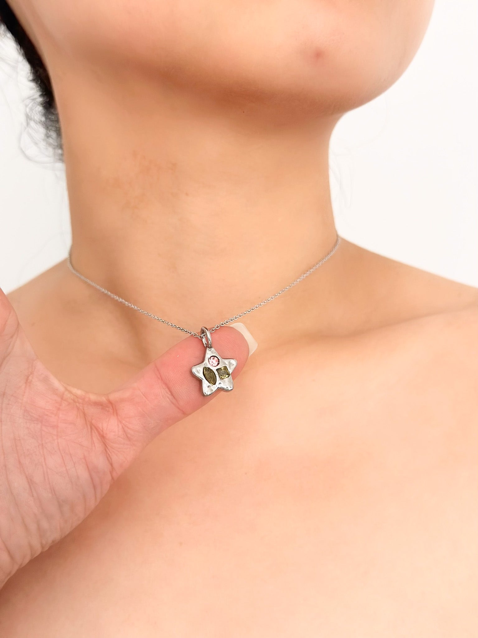 Ocean Heart - JAS | Silver necklace - Jas | Perfect On You