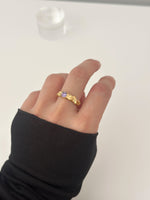 Ocean Heart Ring - Jas | Gold Ring - Jas | Perfect On You