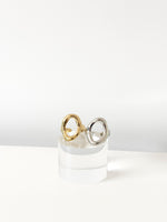Orbit Duo Ring - Jas | Gold & silver ring - Jas | Perfect On You