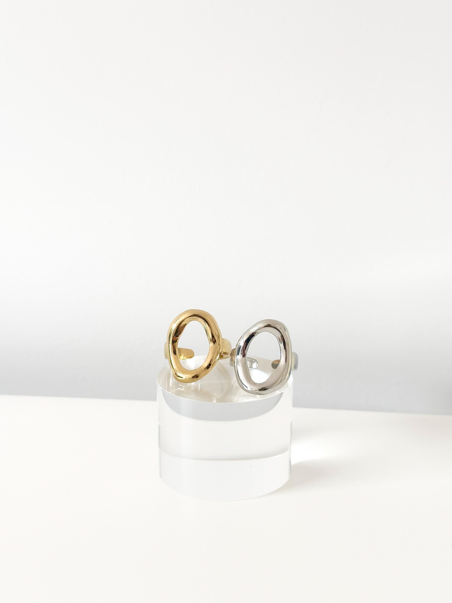 Orbit Duo Ring - Jas | Gold & silver ring - Jas | Perfect On You