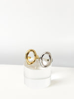 Orbit Duo Ring - Jas | Gold & silver ring - Jas | Perfect On You