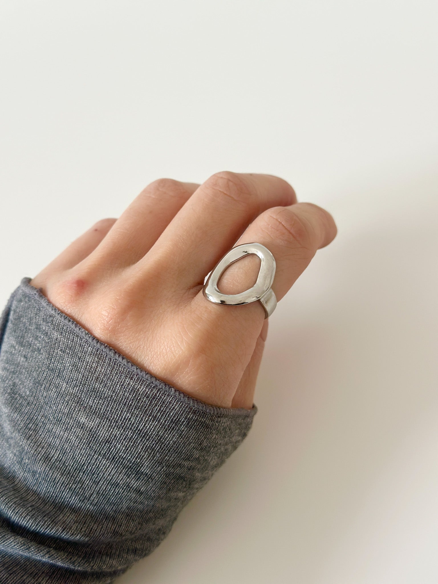 Orbit Duo Ring - Jas | Gold & silver ring - Jas | Perfect On You