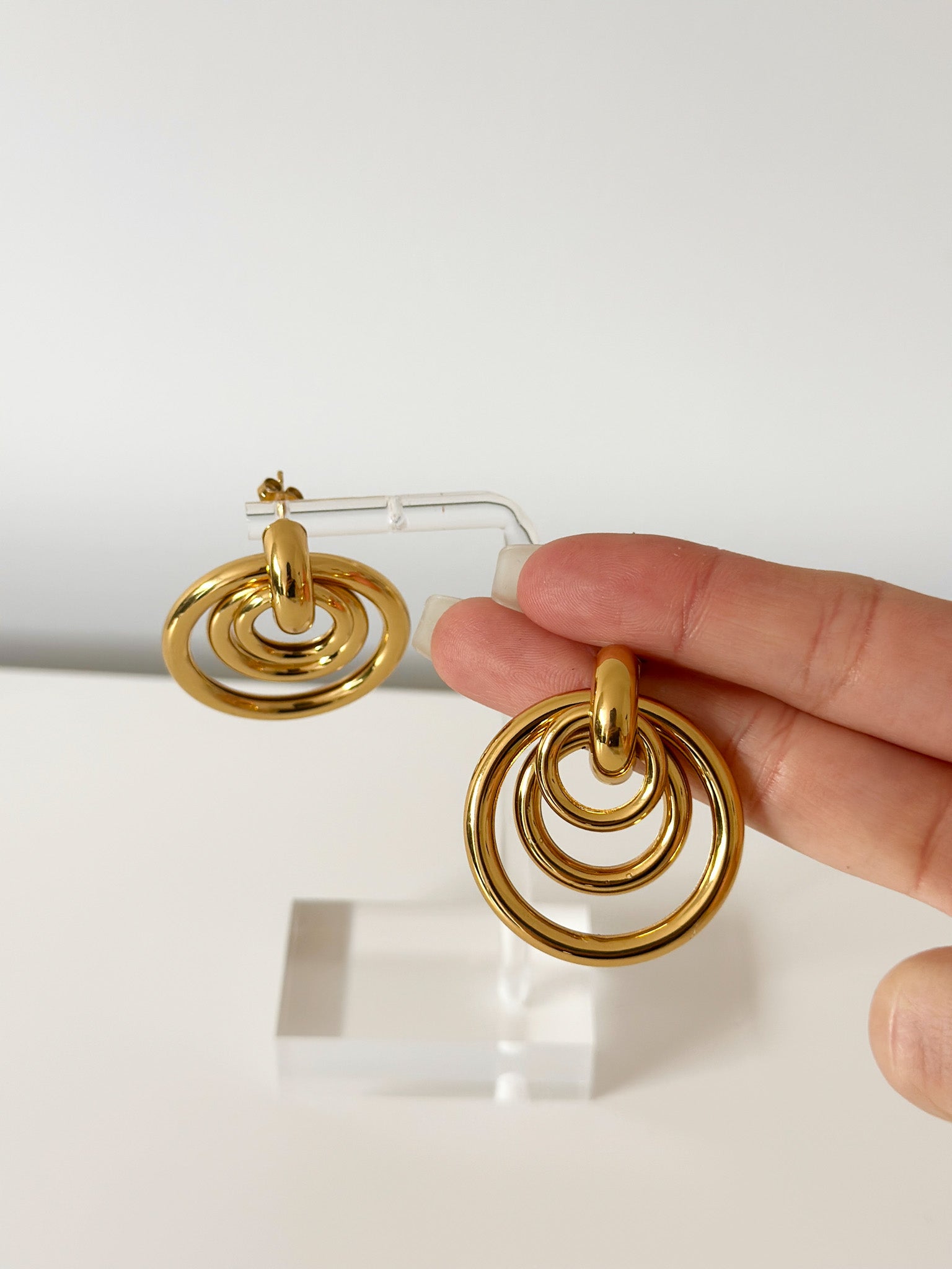 Orbit Harmony Earrings - Jas | Gold Earring - Jas | Perfect On You