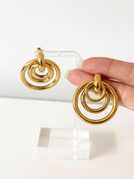 Orbit Harmony Earrings - Jas | Gold Earring - Jas | Perfect On You