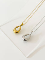 Organic Drop Pendant Necklace - Jas | Gold & silver necklace - Jas | Perfect On You