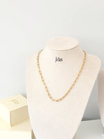 Paperclip Chain Necklace - Jas | Gold & silver necklace - Jas | Perfect On You