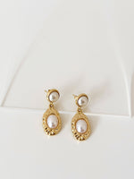 Pearl Orbit Earrings - Jas | Gold Earring - Jas | Perfect On You