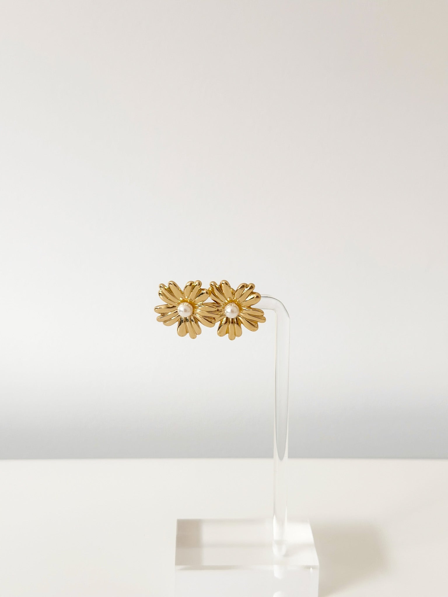 Petal Grace Earrings - Jas | Gold Earring - Jas | Perfect On You